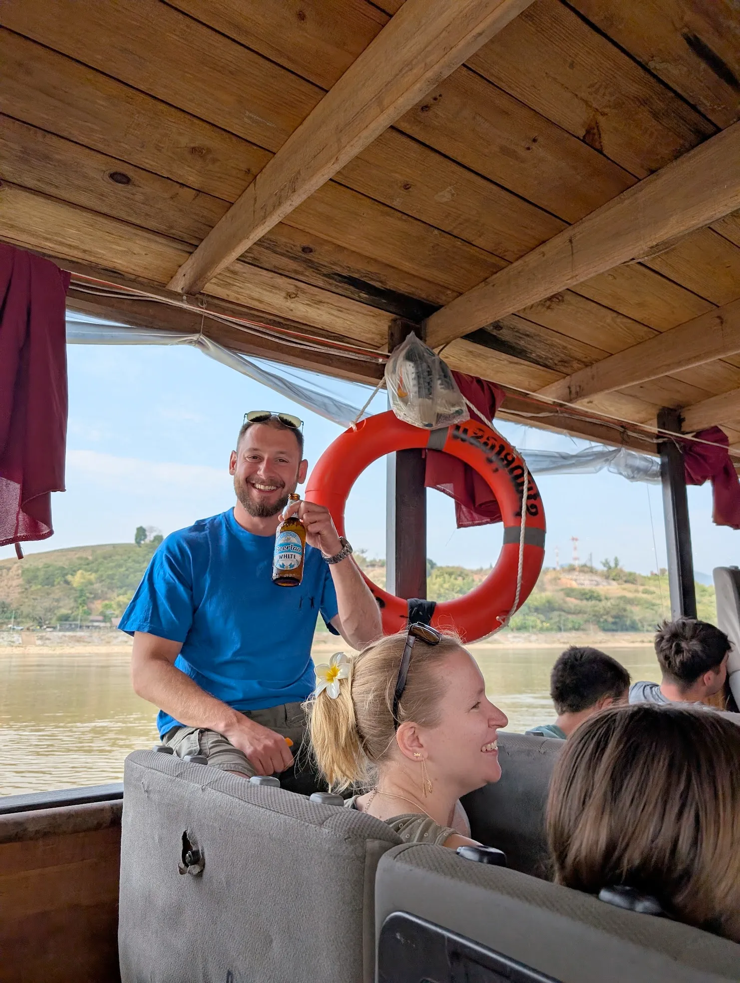Andrej with beer