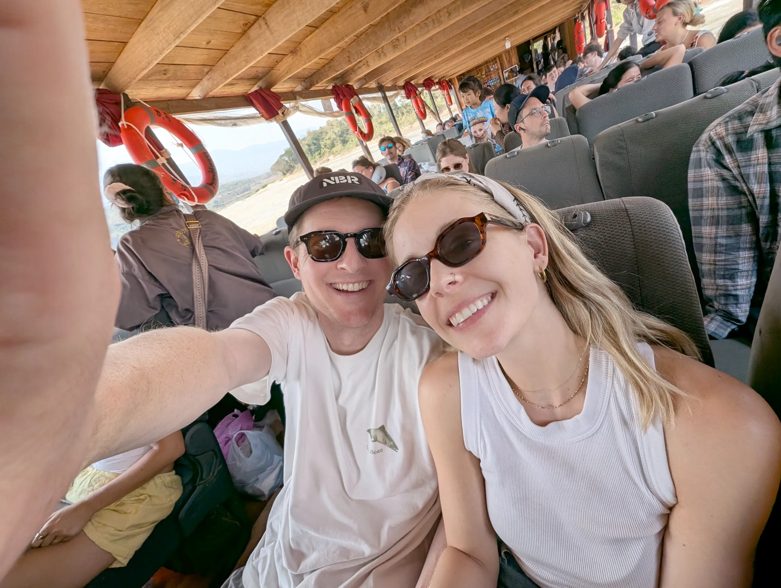 Boat selfie