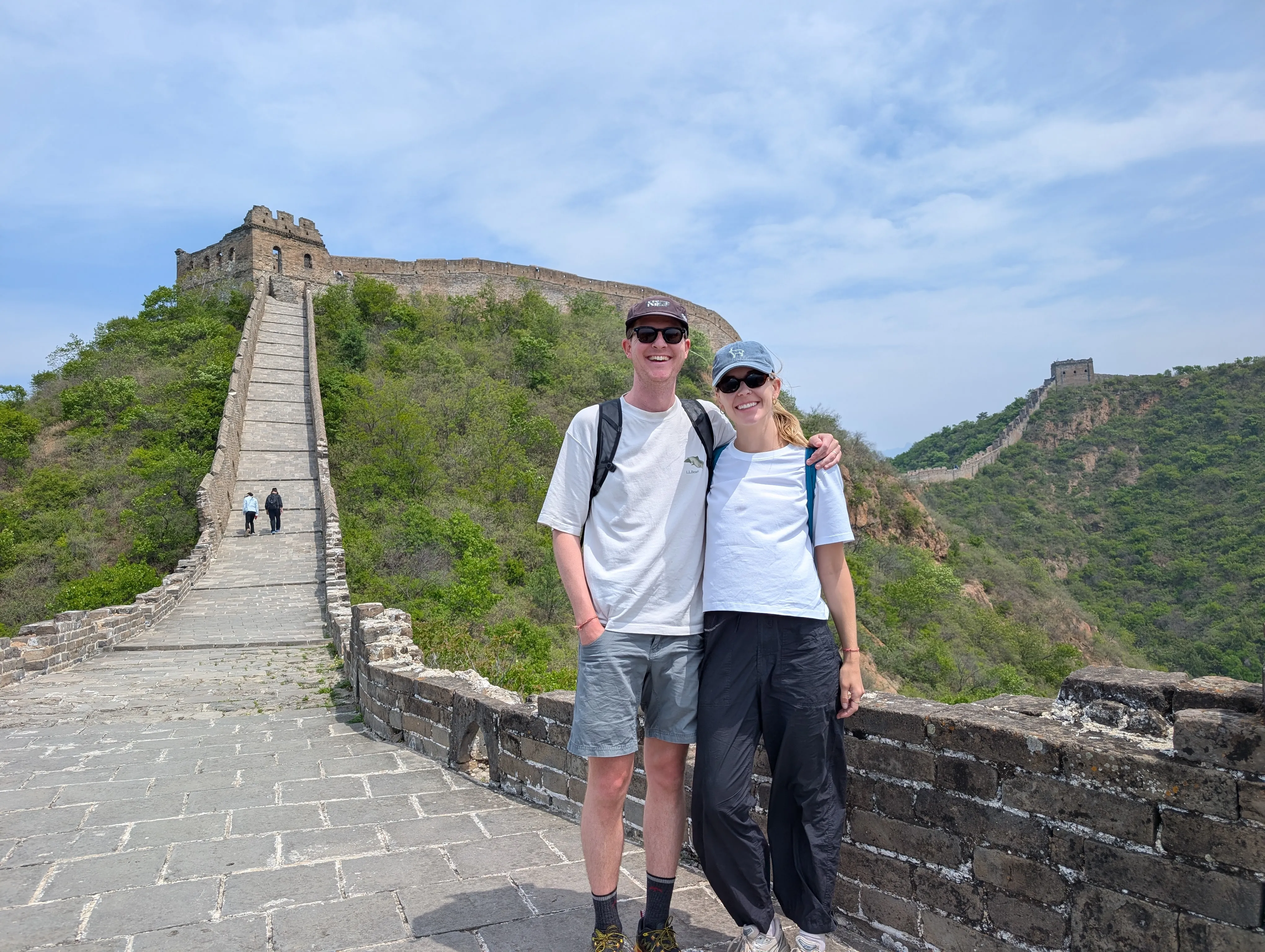 Us at the Great Wall