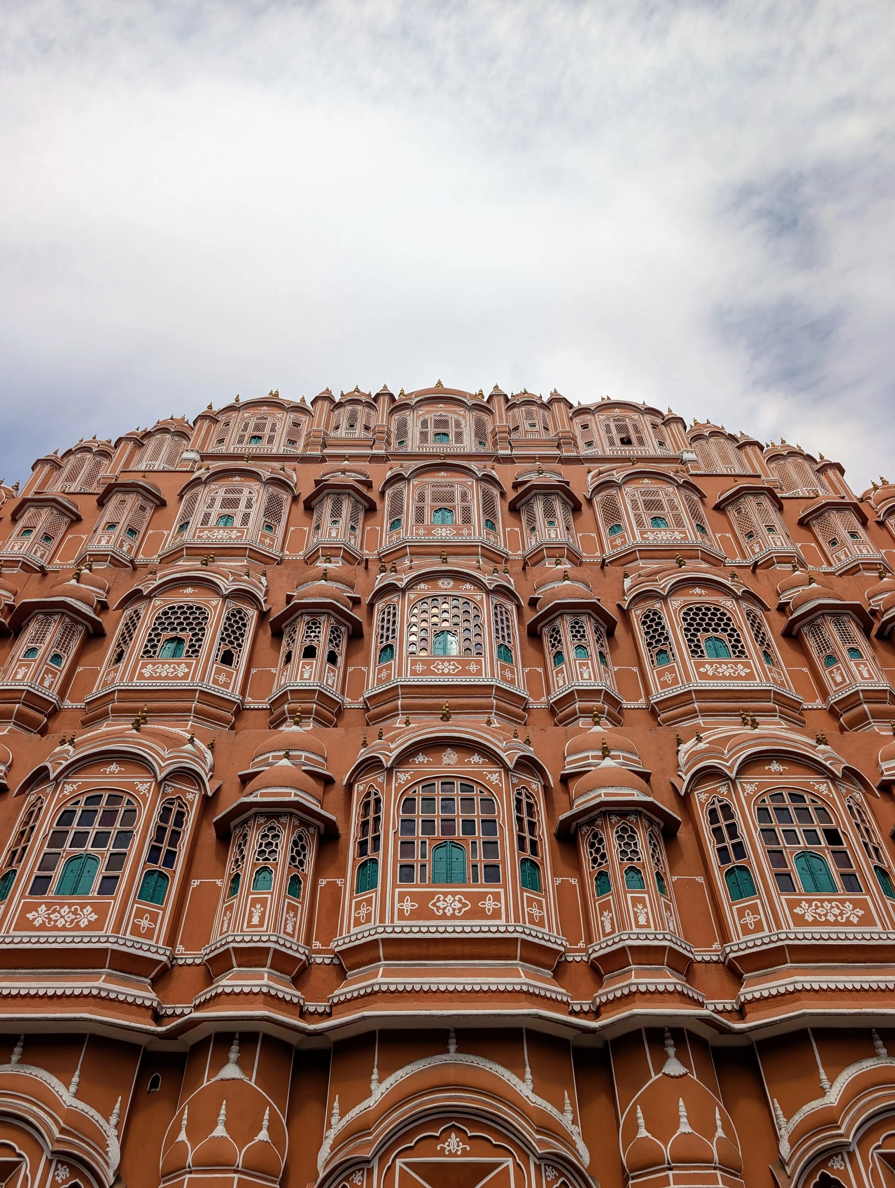 The Hawa Mahal in Jaipur.