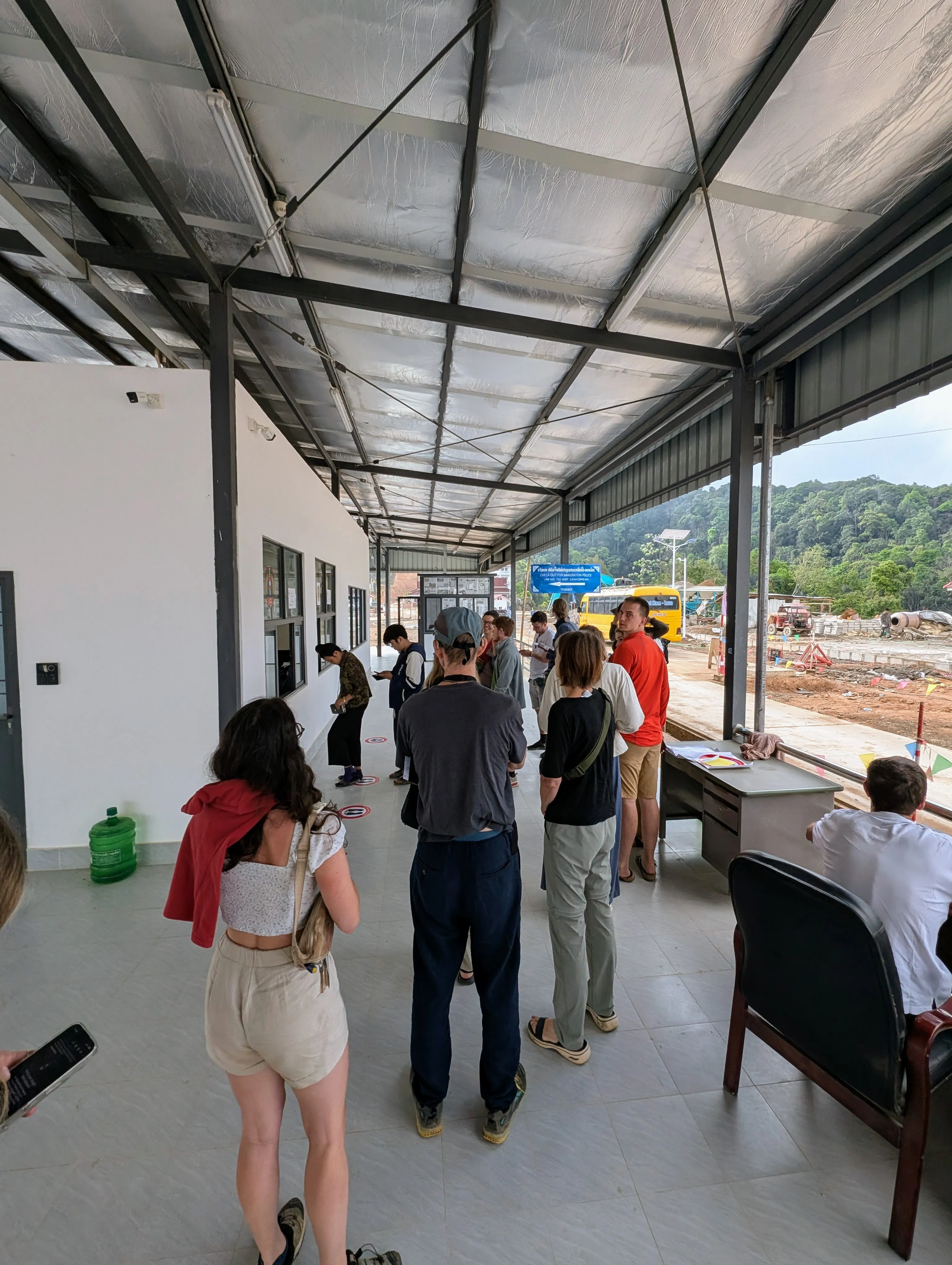 Leaving Laos
