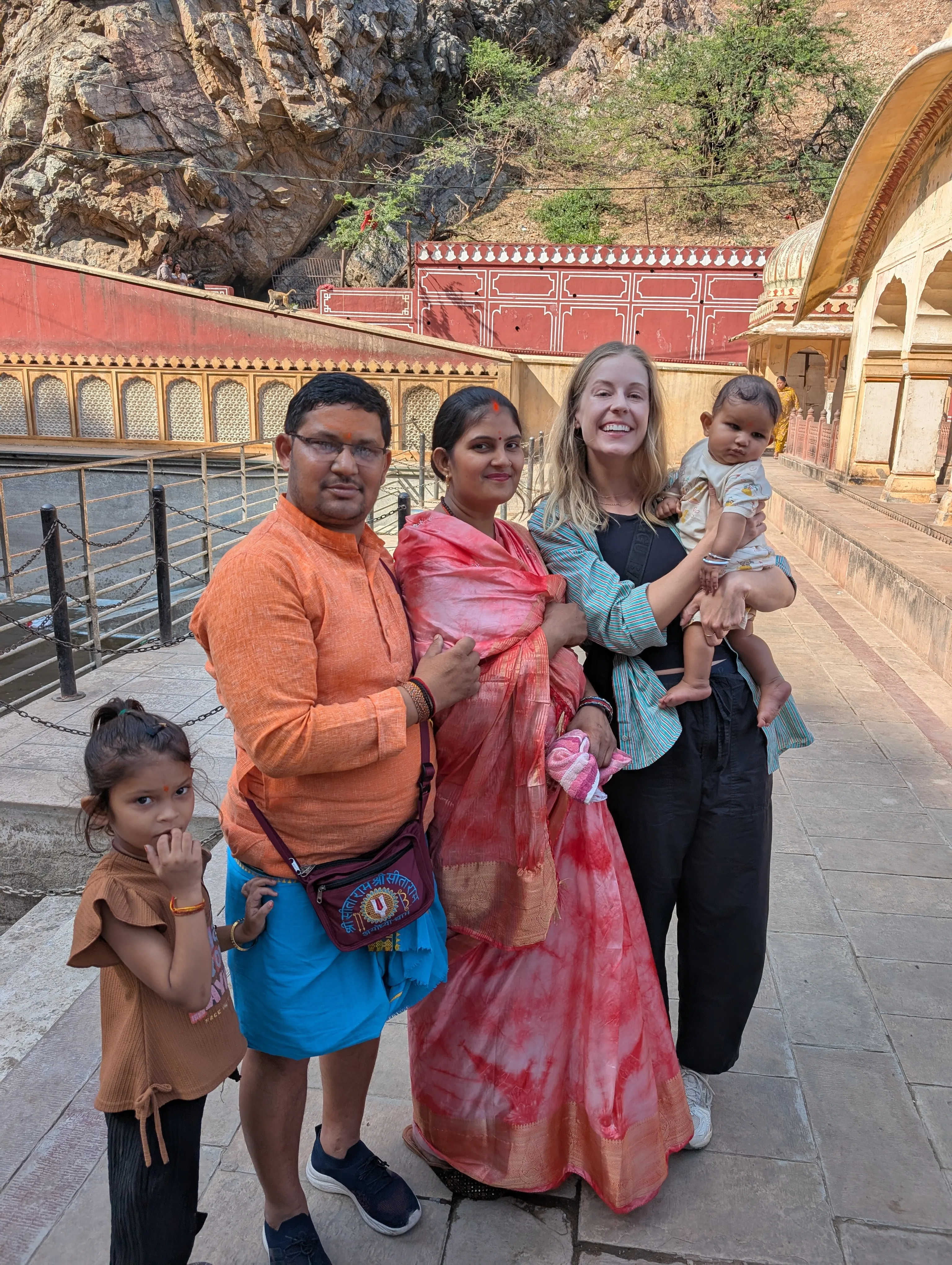 Another family portrait in Jaipur.