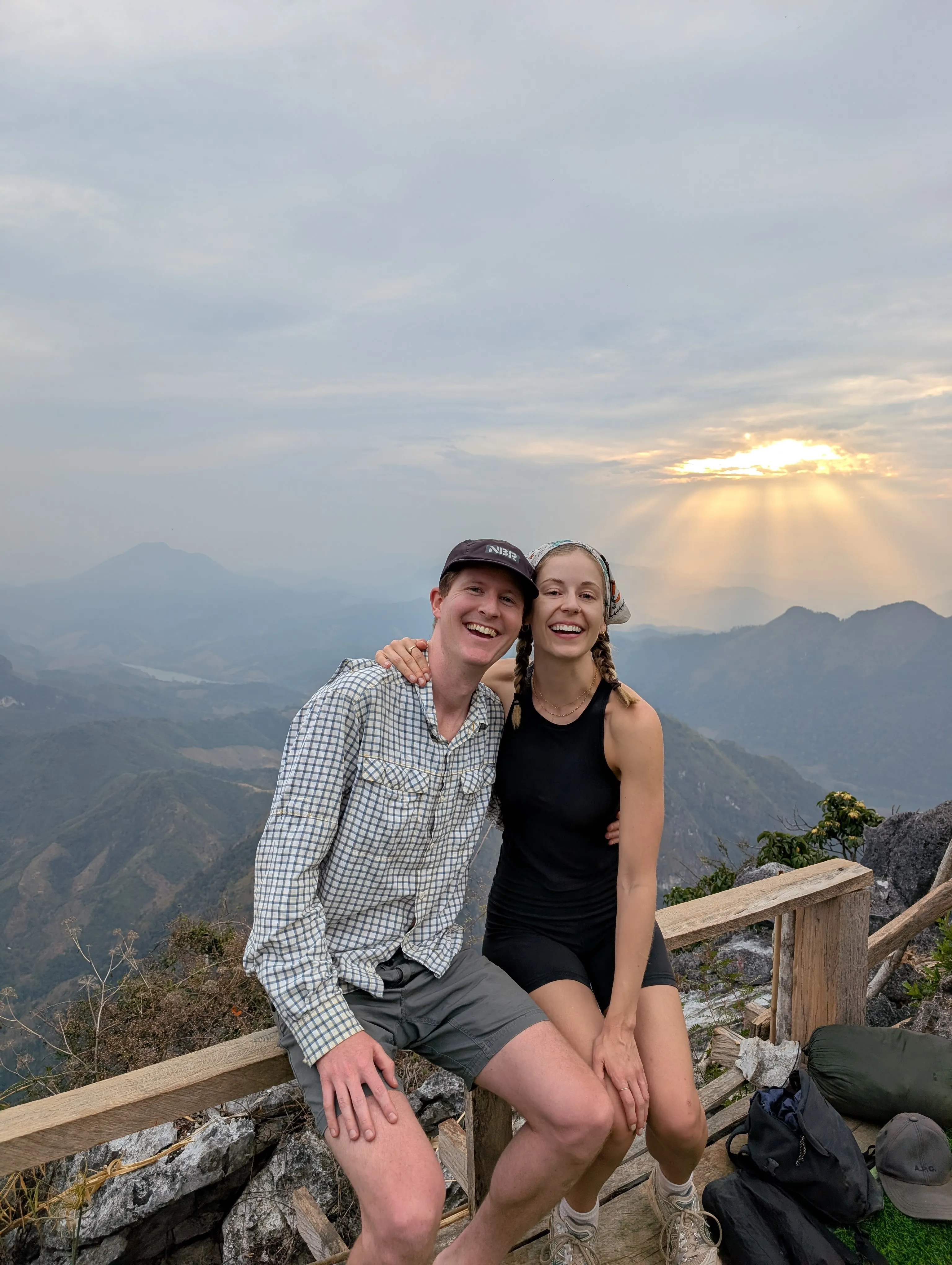 Us at the summit