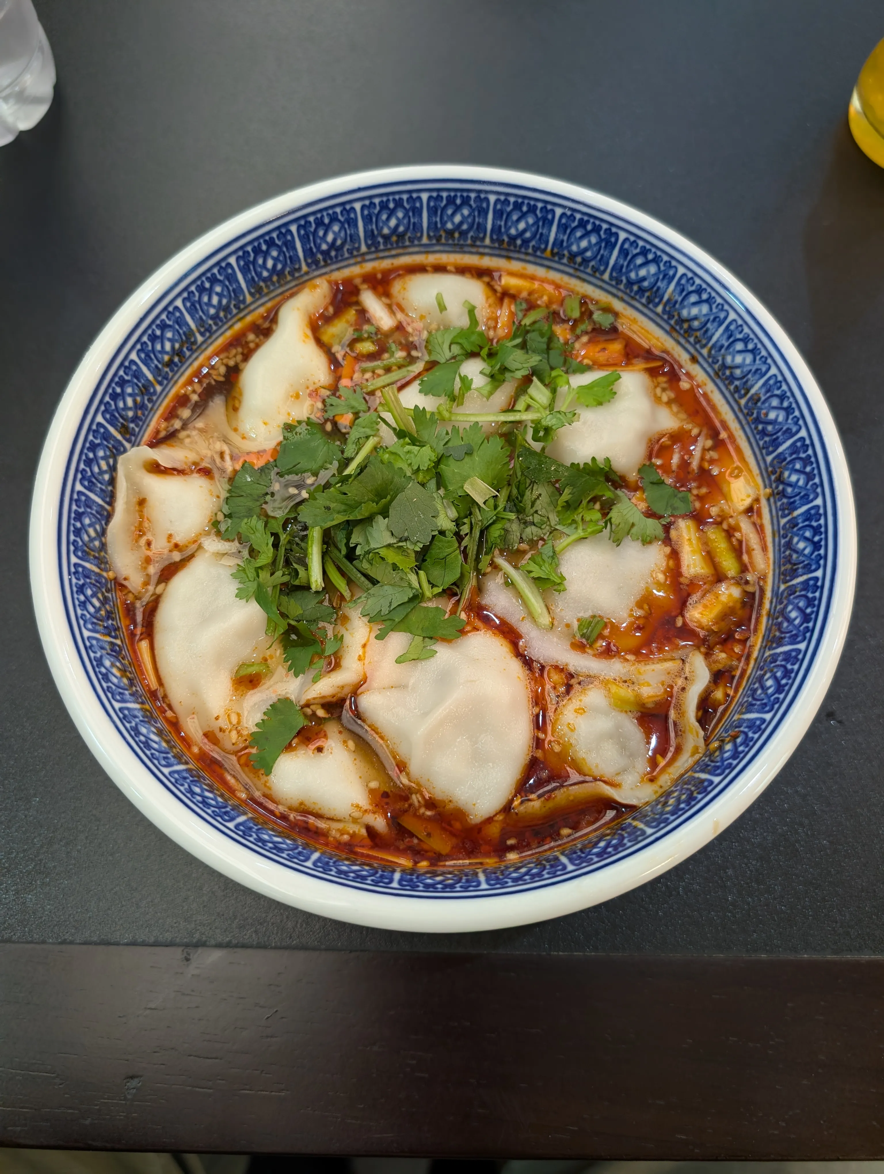 Sour soup dumplings from Xi'an.